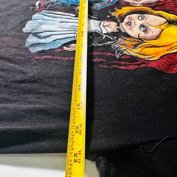 Bride of Chucky T-shirt Tee 2XL Black XXL Child's Play - Picture 6 of 7